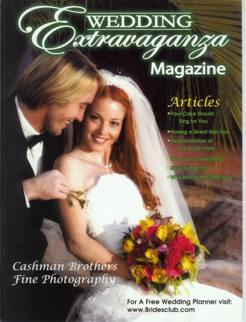 Wedding Magazine Cover Tear Sheet